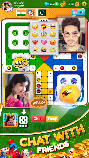 India vs Pakistan Ludo Online Screenshot 1