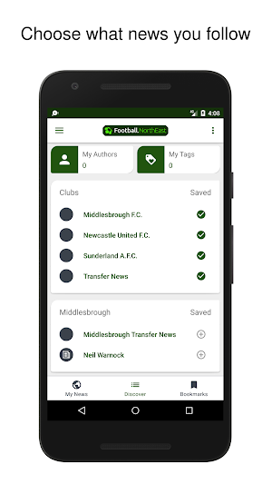 Football North East Screenshot 2