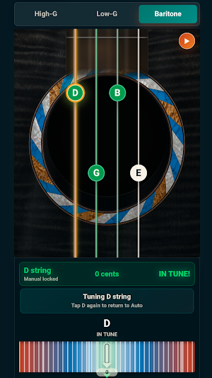 KYAS Ukulele Tuner Screenshot 2