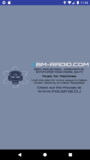 EBM-Radio.com Screenshot 0