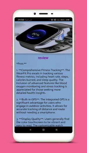 wearfit pro watch guide Screenshot 3