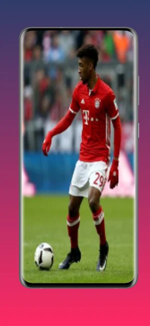 Kingsley Coman 4k wallpaper Screenshot 2