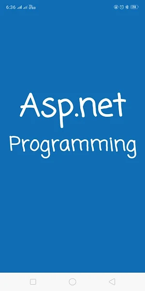 ASP.Net  Programming - 2019 Screenshot 0