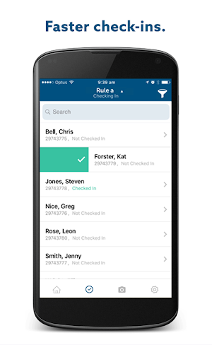 TryBooking Scanning App Screenshot 1