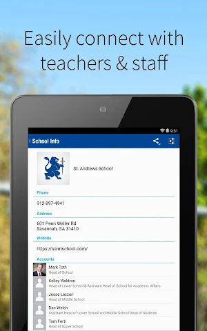 St. Andrew's School Screenshot 1