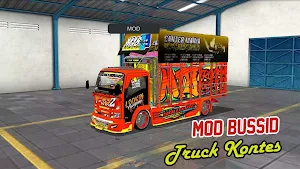 Mod Bussid Truck Kontes Screenshot 3