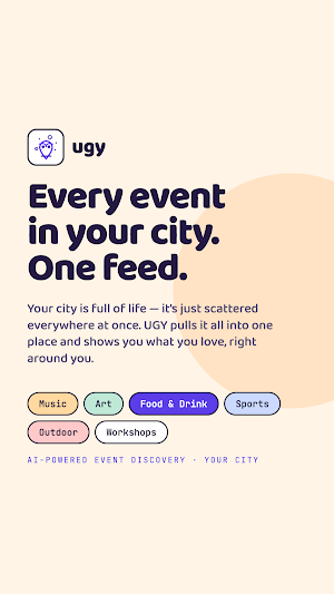 UGY - AI Event Discovery Screenshot 0