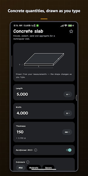 Civil Calc Screenshot 0