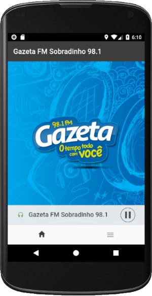 Gazeta FM Sobradinho 98,1 Screenshot 0