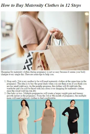 Maternity Fashion Guide Screenshot 3