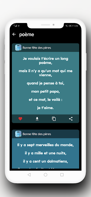 bonne fête des pères Screenshot 3