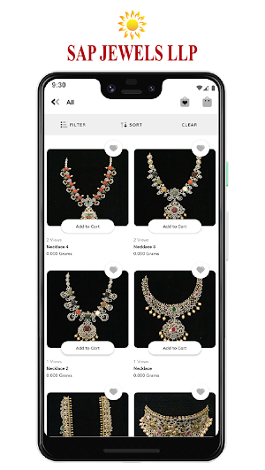 Sap Jewels Llp Screenshot 1