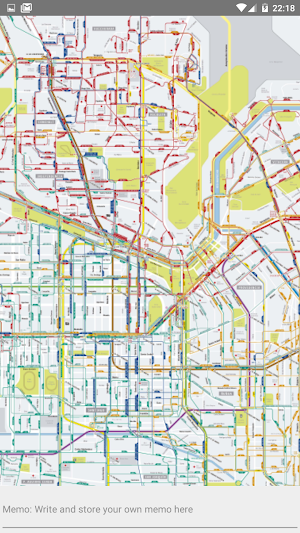 Santiago Metro Train Bus Map Screenshot 2