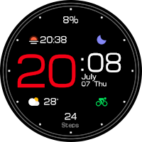 Minimal Watch Face Wear OS