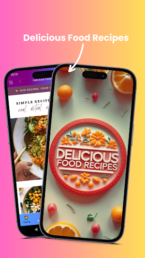 Delicious Food Recipes Screenshot 0