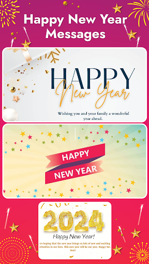 Happy NewYear Messages Screenshot 0