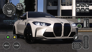 BMW M4: Car Driving Simulator Screenshot 3