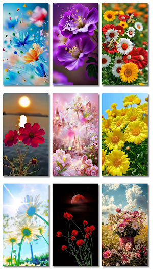 Flowers Live Wallpaper Screenshot 1