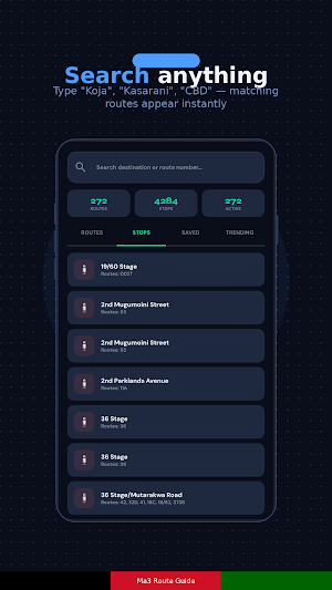 Ma3 Route Guide Screenshot 1