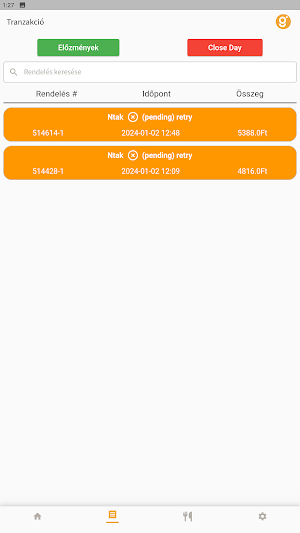 GoPOS Mobile Screenshot 1