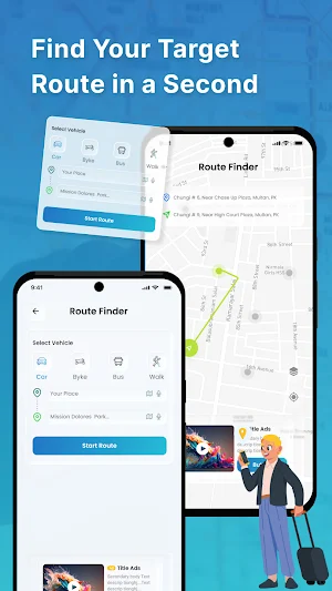 GPS Voice Navigation & Maps Screenshot 1
