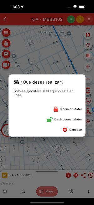 RadialTracking GPS EC Screenshot 3