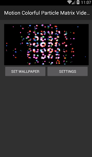 4K Motion Colorful Particle Ma Screenshot 3