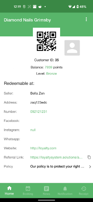 Diamond Nails Grimsby Screenshot 1