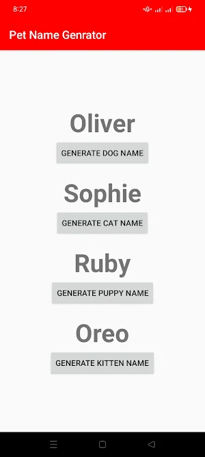 Pet Name Generator Screenshot 3
