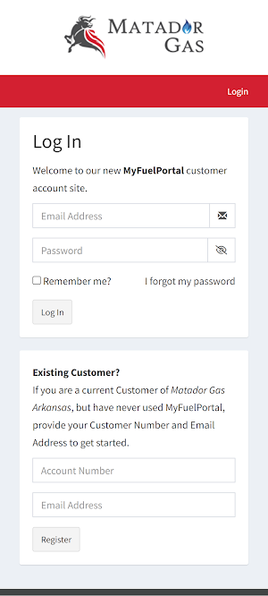Matador Gas Arkansas Screenshot 0