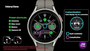 JW111 jwstudio watchface Screenshot 2