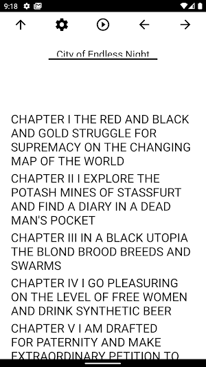 Book, City of Endless Night Screenshot 0