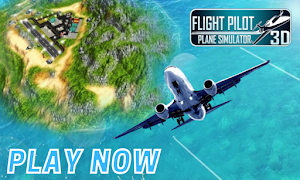 City Plane Driving Simulator: 3D Aeroplane Pilot Screenshot 3