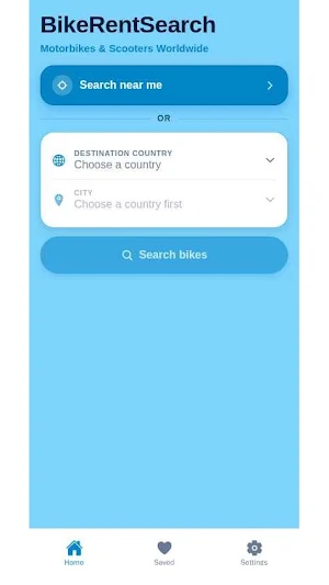 BikeRentSearch Screenshot 0