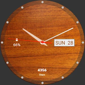 Wooden Watch Face Screenshot 3