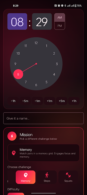 Alarm Mate – Wake-Up Missions Screenshot 1