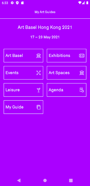 Art Basel Hong Kong 2021 Screenshot 2