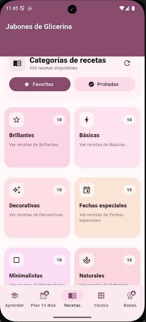 Curso de Jabones Artesanales Screenshot 1