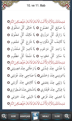 Küçük Cevşen ve Meali Screenshot 2