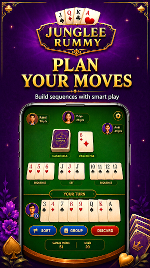 Junglee Rummy Pro Screenshot 1