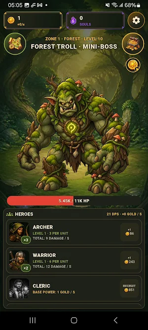Gloopkin: Monster Clicker Screenshot 3