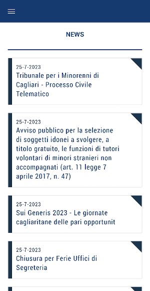 Ordine Avvocati Cagliari Screenshot 1