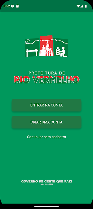 App Rio Vermelho Screenshot 0
