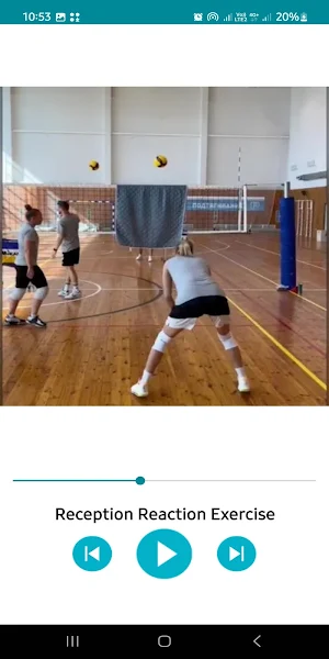 Volleyball Exercise Guide Screenshot 2