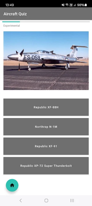 Aircraft Quiz Screenshot 3