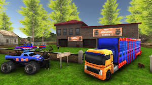 Monster truck Dog Transport Screenshot 2
