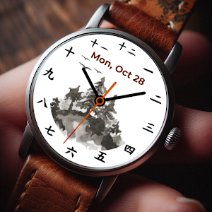 Shirokuro Wear OS Watch Face Screenshot 1