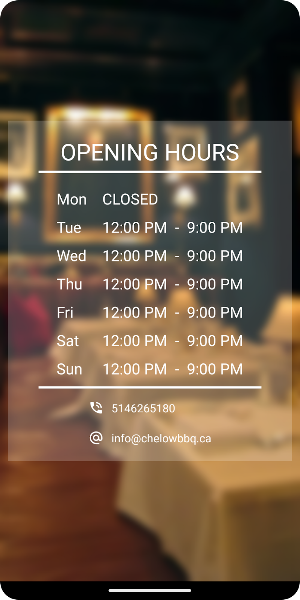 Chelow BBQ Screenshot 2