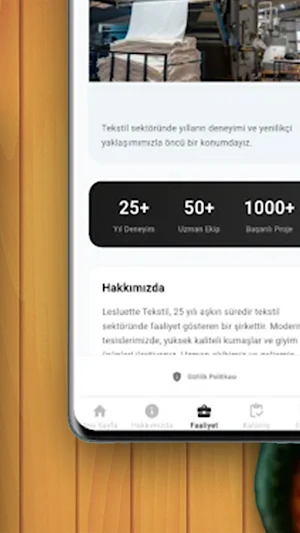 Llesluete Üretici Screenshot 1