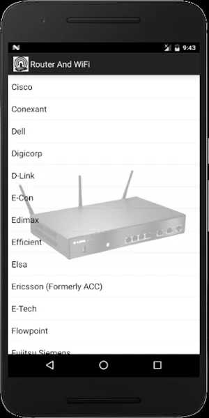 WiFi Router Passwords 2021 Screenshot 0